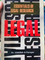 Essentials of Legal Research Author: Dr. Abdullah Al Faruque