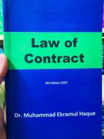 Law of Contract (4th Edition 2023) Author: Dr. Muhammad Ekramul Haque