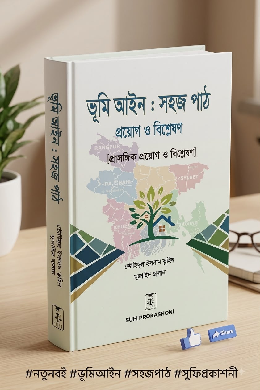 ভূমি আইন : সহজ পাঠ প্রয়োগ ও বিশ্লেষণ (তৌহিদুল ইসলাম তুহিন ও মুজাহিদ হাসান)